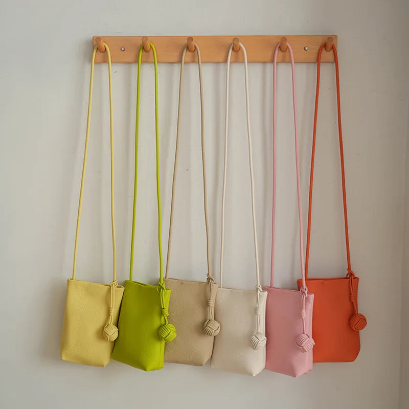 2023 Trend Candy Color Mini Bags Women Crossbody Bags Japanese Cute Small Purses and Handbags Female Shoulder Bag Bolso Mujer