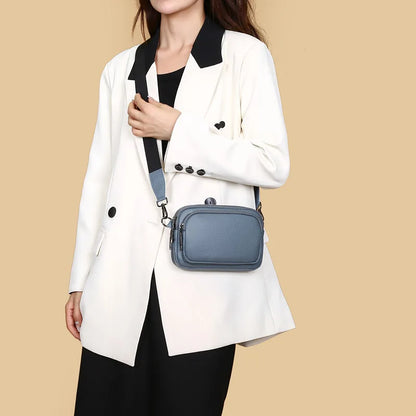 2023 Trend High Quality Genuine Leather Female Shoulder Crossbody Bag Luxury Brand Fashion Women Bags Casual Purses and Handbags