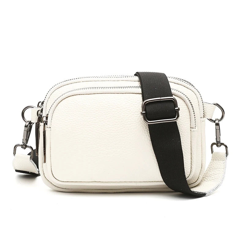 2023 Trend High Quality Genuine Leather Female Shoulder Crossbody Bag Luxury Brand Fashion Women Bags Casual Purses and Handbags