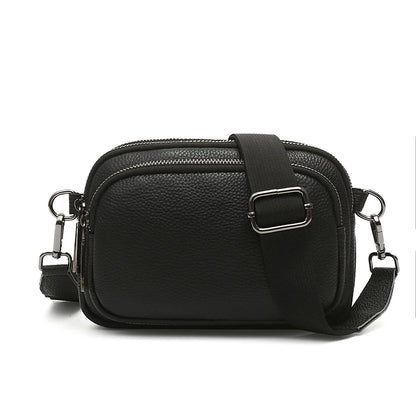 2023 Trend High Quality Genuine Leather Female Shoulder Crossbody Bag Luxury Brand Fashion Women Bags Casual Purses and Handbags
