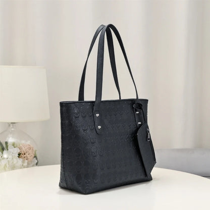 2023 Underarm Bag Fashion Armpit Bag Skull Pattern Bucket Bag Punk Handbag Shoulder Bags with Small Purse for Women Girl