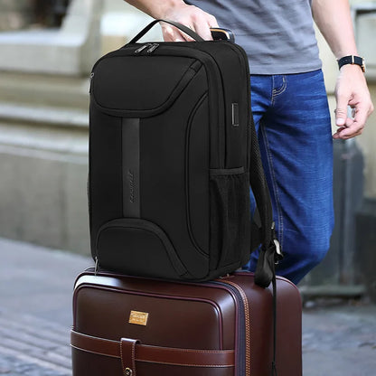 2023 Waterproof 17 Inch Laptop Backpack Men USB Charging Travel Backpacks Women Oxford Rucksack Male Students School Bag Mochila