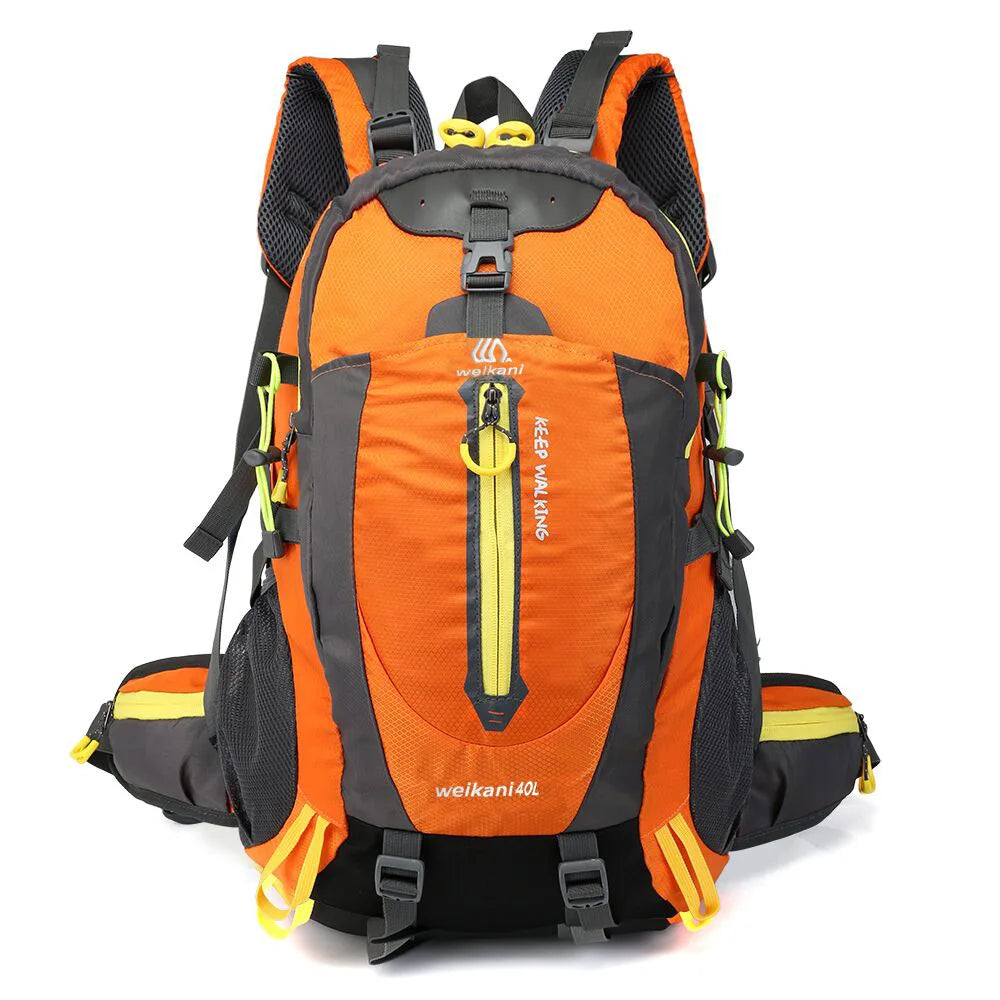 2023 Waterproof Climbing Backpacks Rucksack 40LOutdoor Sports Bag Travel Backpack Camping Hiking Backpack Women Trekking Bag Men