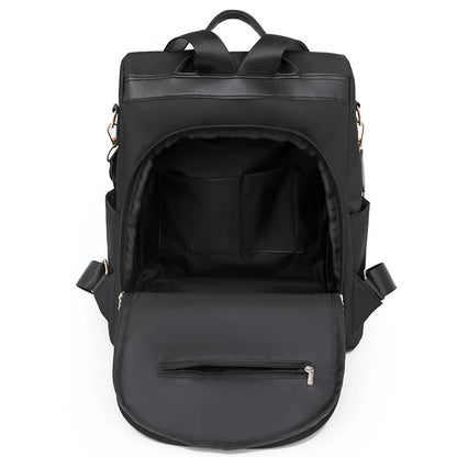 2023 Waterproof Nylon Cloth Women Backpack Anti-theft Back Pack Ladies Fashion School Bags High Quality Large Capacity Bagpacks