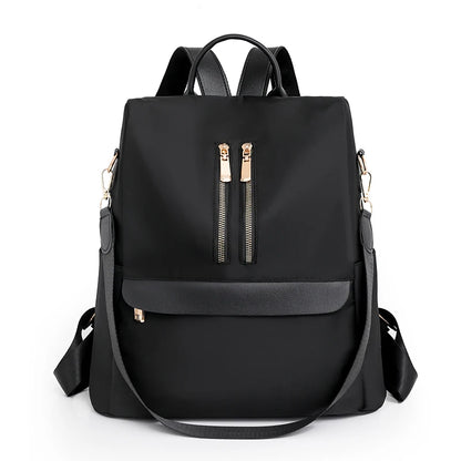 2023 Waterproof Nylon Cloth Women Backpack Anti-theft Back Pack Ladies Fashion School Bags High Quality Large Capacity Bagpacks