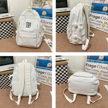 2023 Woman Backpack Schoolbag for Teenage Girls Boys Female Large Capacity Rucksack High Quality School Bag Mochila Student Sac