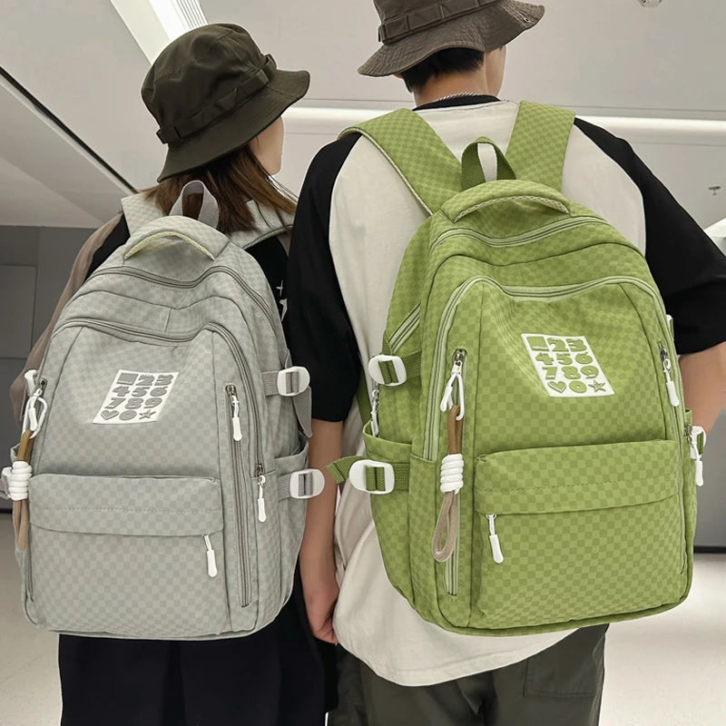 2023 Woman Backpack Schoolbag for Teenage Girls Boys Female Large Capacity Rucksack High Quality School Bag Mochila Student Sac