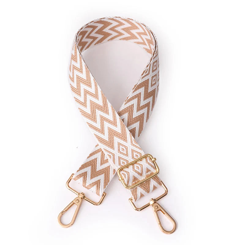 2023 Women Accessories Bag Strap Luxury Weave Embroider Strap One Shoulder Strap Replacement Adjustable Removable Fashion Straps