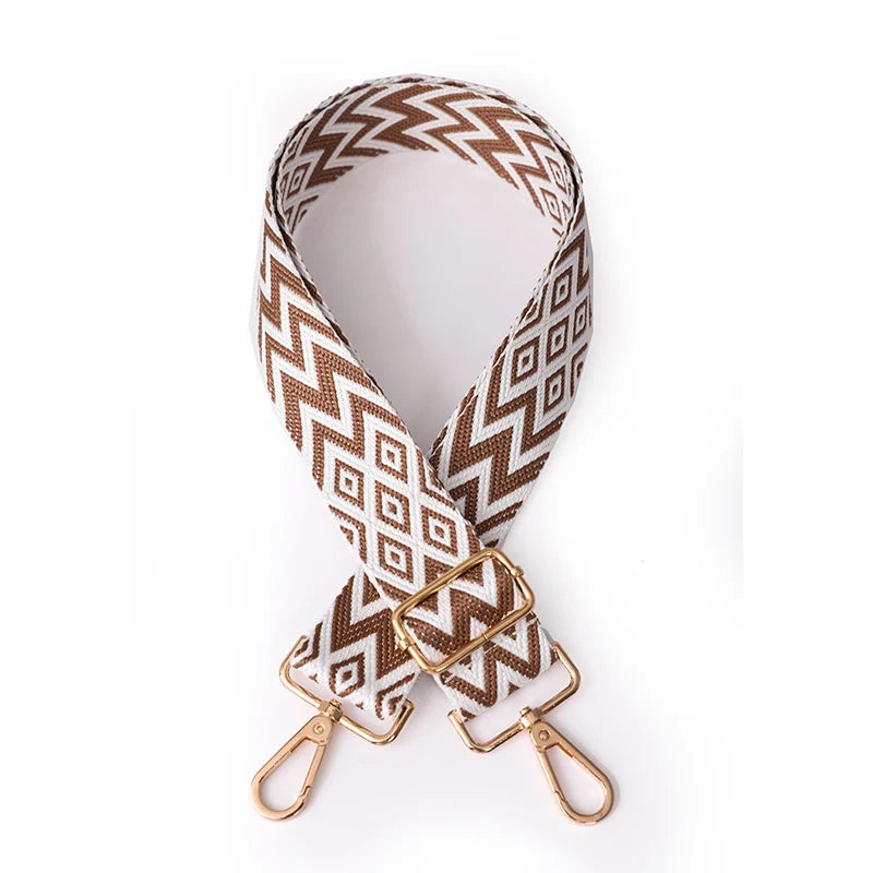 2023 Women Accessories Bag Strap Luxury Weave Embroider Strap One Shoulder Strap Replacement Adjustable Removable Fashion Straps