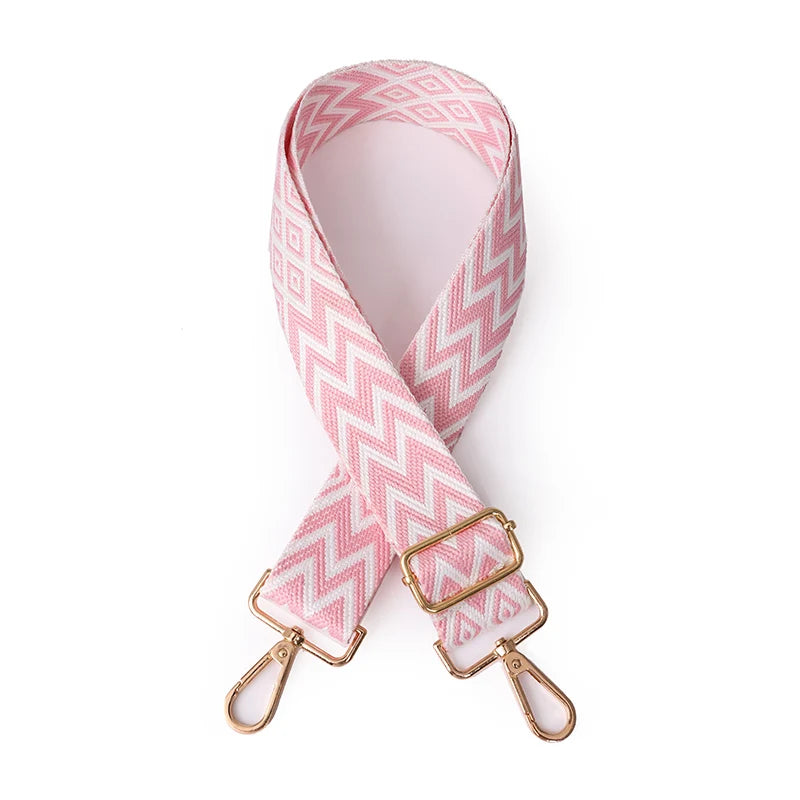 2023 Women Accessories Bag Strap Luxury Weave Embroider Strap One Shoulder Strap Replacement Adjustable Removable Fashion Straps