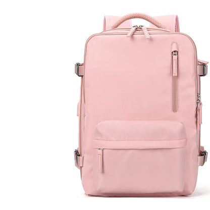 2023 Women Large Travel Backpacks Waterproof Stylish Casual Daypack Bags With Luggage Strap & USB Charging Port Backpack