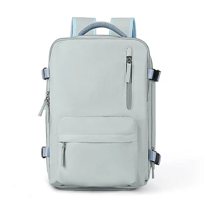 2023 Women Large Travel Backpacks Waterproof Stylish Casual Daypack Bags With Luggage Strap & USB Charging Port Backpack