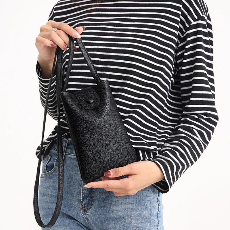2023 Women's Phone Bag Crossbody Black Pink Small Shoulder Bag Summer Designer Lady Messenger Clutch Bags Purses Bolso Mujer