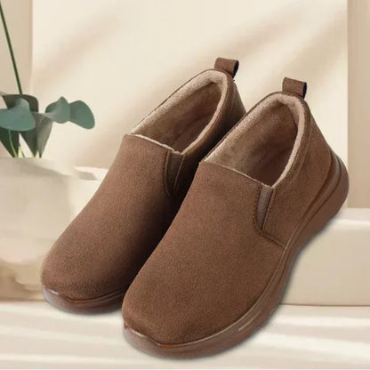 2023 Women's Snow Boots Platform Boots Women's Leisure Winter Snow Ankle Boots Women's Anti slip Plush Leather