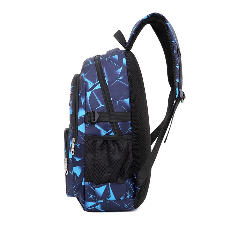 2023 boys one shoulder big student travel bag men school backpack 3pcs/set Male backpacks high school bags for women mochila