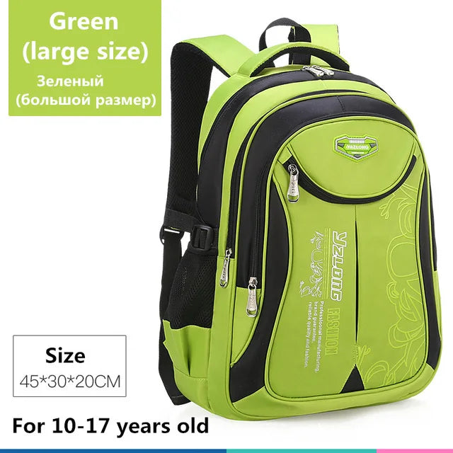 2023 hot new children school bags for teenagers boys girls big capacity school backpack waterproof satchel kids book bag mochila
