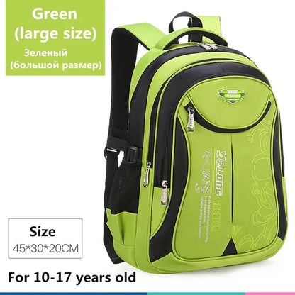 2023 hot new children school bags for teenagers boys girls big capacity school backpack waterproof satchel kids book bag mochila