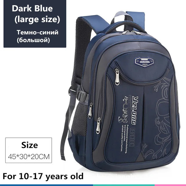 2023 hot new children school bags for teenagers boys girls big capacity school backpack waterproof satchel kids book bag mochila
