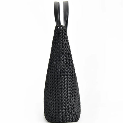 2023 new hand-woven shoulder bag large capacity ladies Europe and the United States fashion bag network red hot