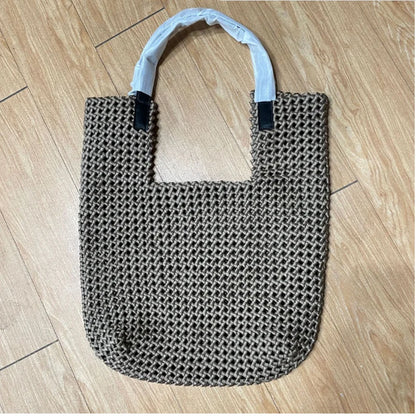 2023 new hand-woven shoulder bag large capacity ladies Europe and the United States fashion bag network red hot