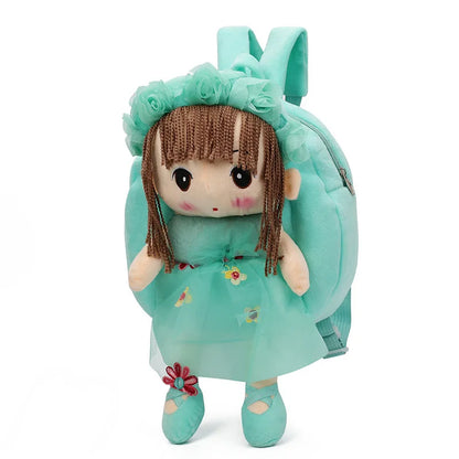 2024 3D Cartoon Plush Children Backpacks Kindergarten Schoolbag Kids Backpack Children School Bags for Baby Girls Backpacks