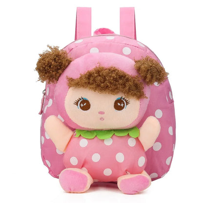 2024 3D Cartoon Plush Children Backpacks Kindergarten Schoolbag Kids Backpack Children School Bags for Baby Girls Backpacks