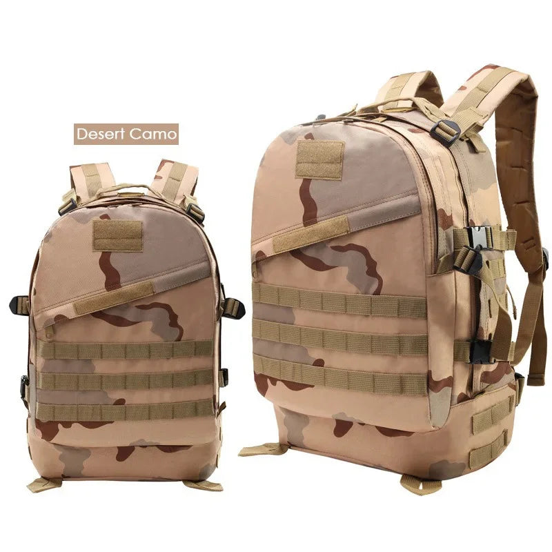 2024 3D Eat chicken sports backpack Outdoor multifunctional camouflage backpack Travel backpack Hiking bag men's