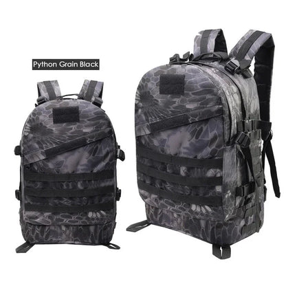 2024 3D Eat chicken sports backpack Outdoor multifunctional camouflage backpack Travel backpack Hiking bag men's