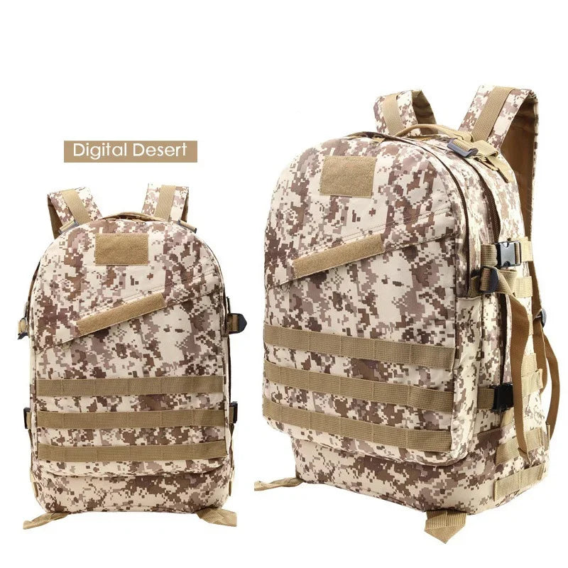 2024 3D Eat chicken sports backpack Outdoor multifunctional camouflage backpack Travel backpack Hiking bag men's
