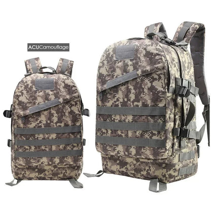 2024 3D Eat chicken sports backpack Outdoor multifunctional camouflage backpack Travel backpack Hiking bag men's