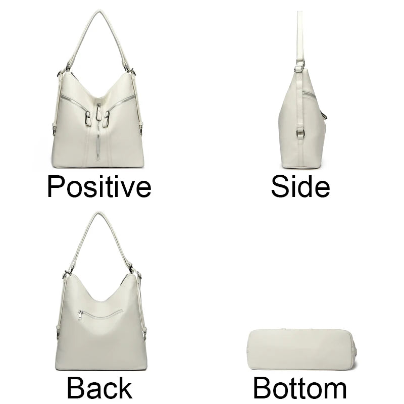 2024 Adjustable Shoulder Straps Multifunctional Single Shoulder Bag High Quality Leather Crossbody Bag Luxury Designer Bags Sac