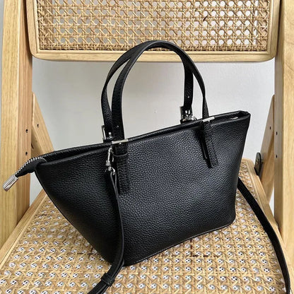 2024 Autumn Winter Vintage Totes Women Handbags Commuter Large Capacity Zipper Purses Clutch Female Elegant Luxury Bolsos Mujer