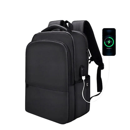 2024 Backpack laptop bag Anti-theft waterproof schoolbag for male and female students Casual business commuting backpack
