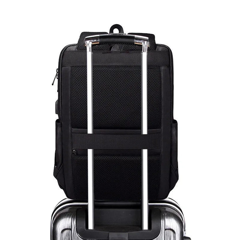 2024 Backpack laptop bag Anti-theft waterproof schoolbag for male and female students Casual business commuting backpack