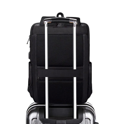 2024 Backpack laptop bag Anti-theft waterproof schoolbag for male and female students Casual business commuting backpack