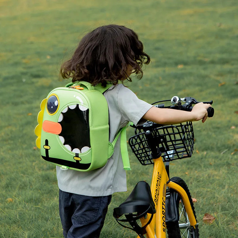 2024 Cartoon Dinosaur Backpack Kindergarten School Bags for Toddler Boy 3-6 Years Old Child Kawaii Backpack Mochilas Para Ninas