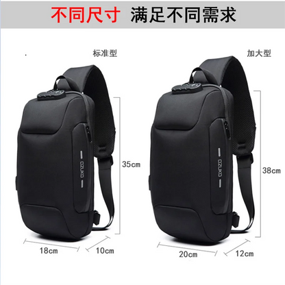 2024 Chest pack for men Anti-theft Shoulder Messenger Bags Male Waterproof Short Trip Chest Bag Pack