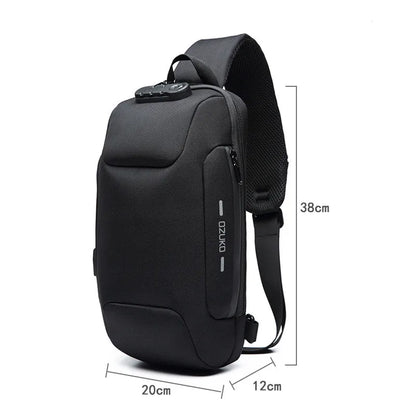2024 Chest pack for men Anti-theft Shoulder Messenger Bags Male Waterproof Short Trip Chest Bag Pack