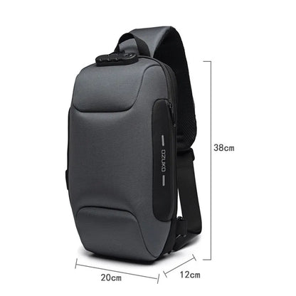 2024 Chest pack for men Anti-theft Shoulder Messenger Bags Male Waterproof Short Trip Chest Bag Pack
