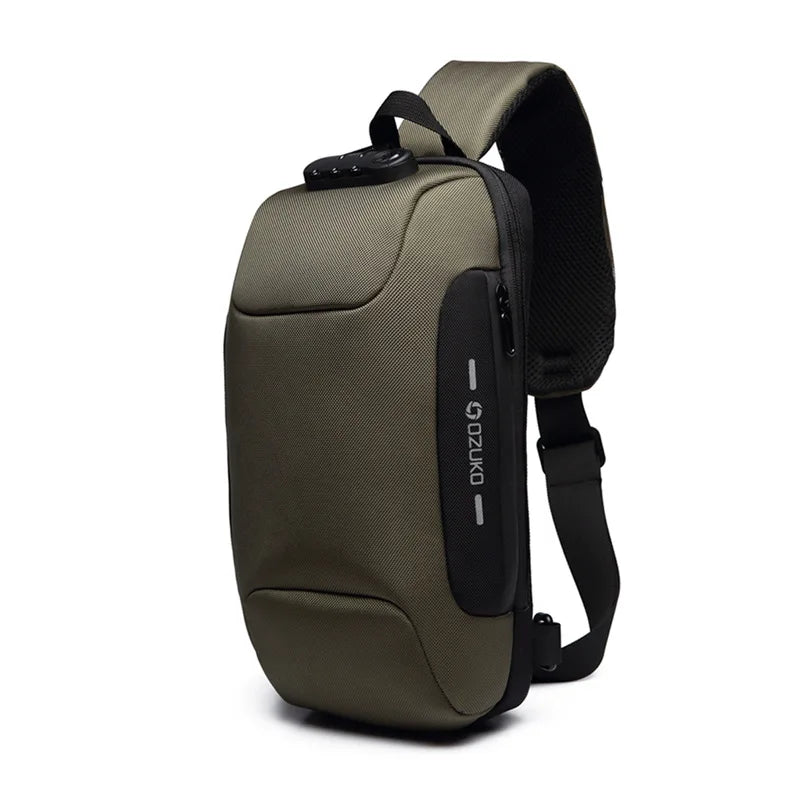 2024 Chest pack for men Anti-theft Shoulder Messenger Bags Male Waterproof Short Trip Chest Bag Pack