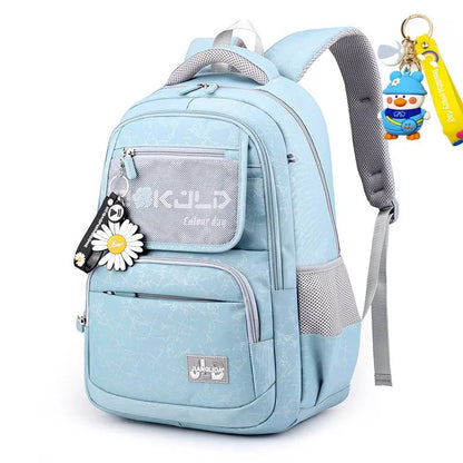 2024 Children Bags For Girls Orthopedic Backpack book bag schoolbag Primary School backpack Kids mochila