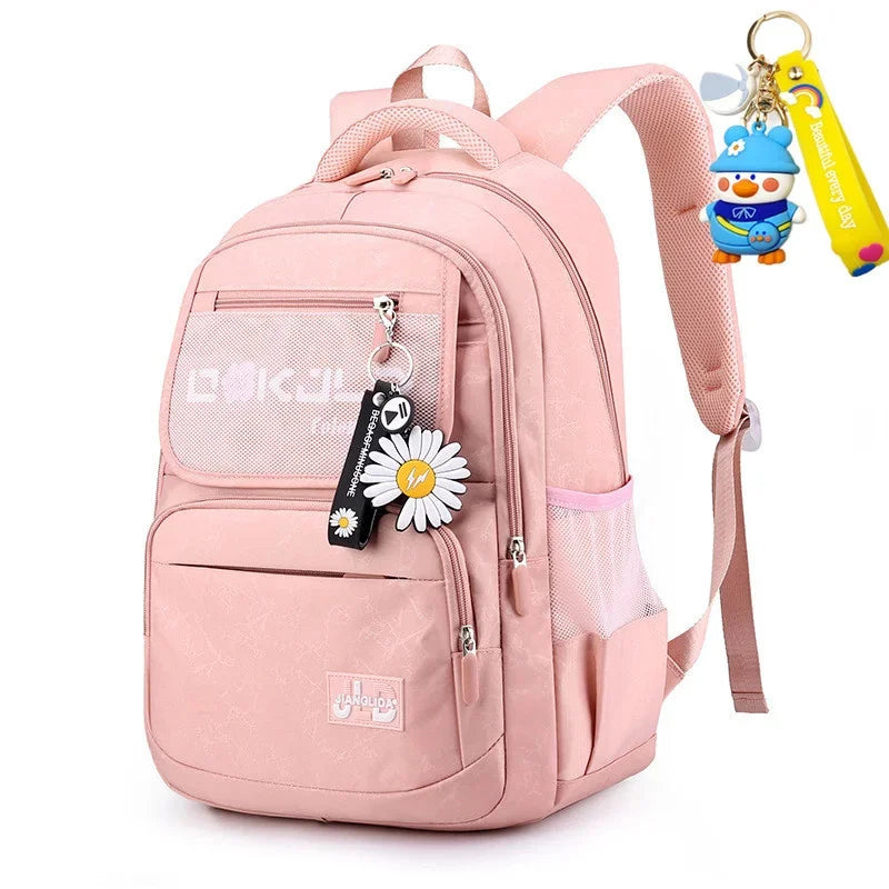 2024 Children Bags For Girls Orthopedic Backpack book bag schoolbag Primary School backpack Kids mochila