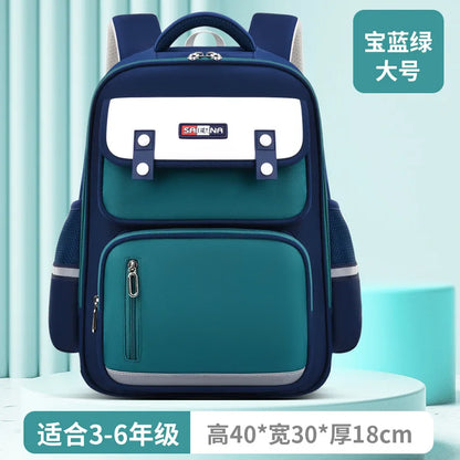 2024 Children School Bags for Boys Girls Orthopedic School Backpack Waterproof Primary Schoolbag Book Bag Kids Mochila Infantil