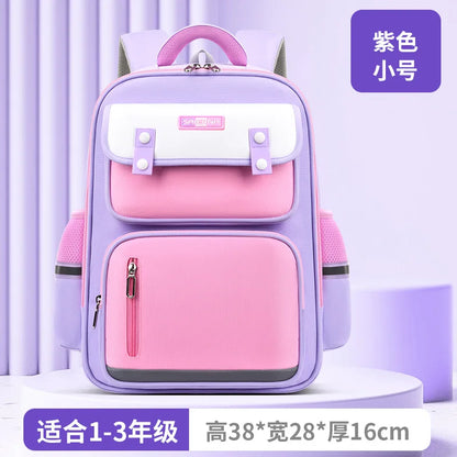 2024 Children School Bags for Boys Girls Orthopedic School Backpack Waterproof Primary Schoolbag Book Bag Kids Mochila Infantil