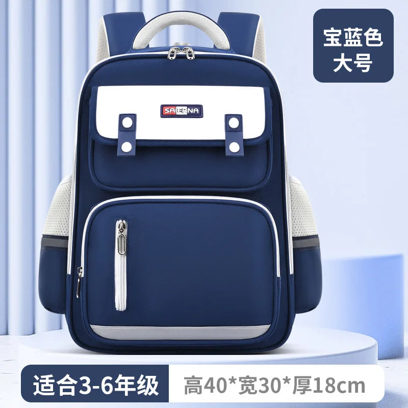 2024 Children School Bags for Boys Girls Orthopedic School Backpack Waterproof Primary Schoolbag Book Bag Kids Mochila Infantil