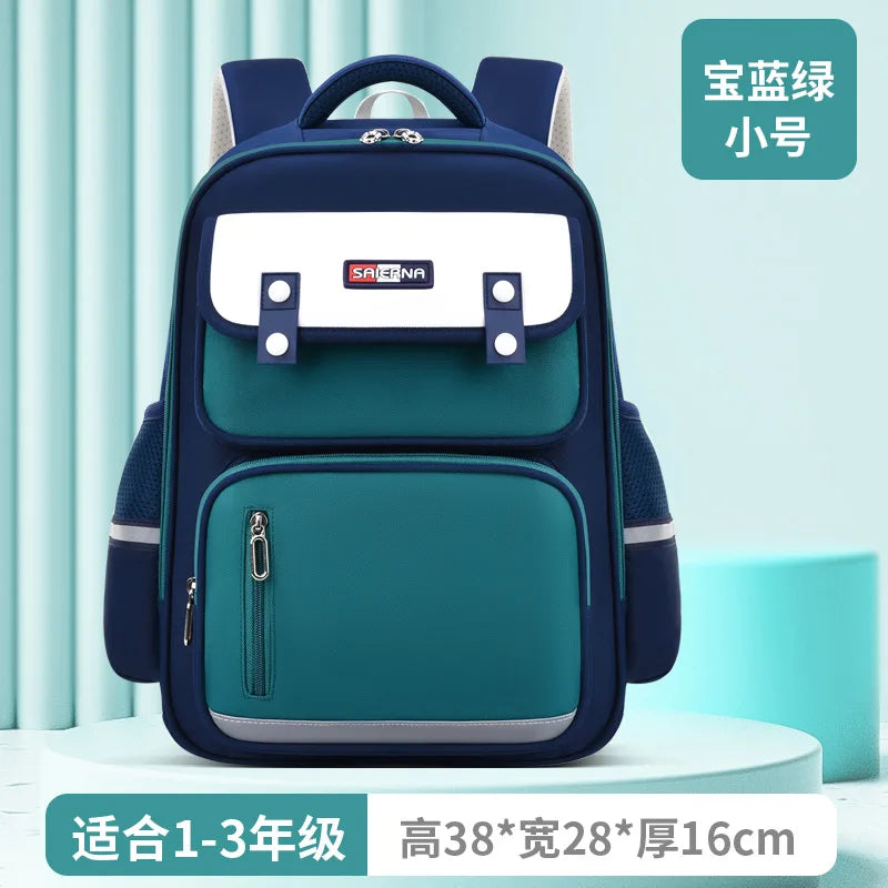2024 Children School Bags for Boys Girls Orthopedic School Backpack Waterproof Primary Schoolbag Book Bag Kids Mochila Infantil
