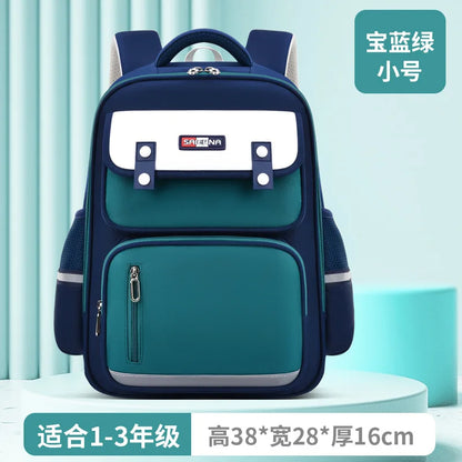 2024 Children School Bags for Boys Girls Orthopedic School Backpack Waterproof Primary Schoolbag Book Bag Kids Mochila Infantil