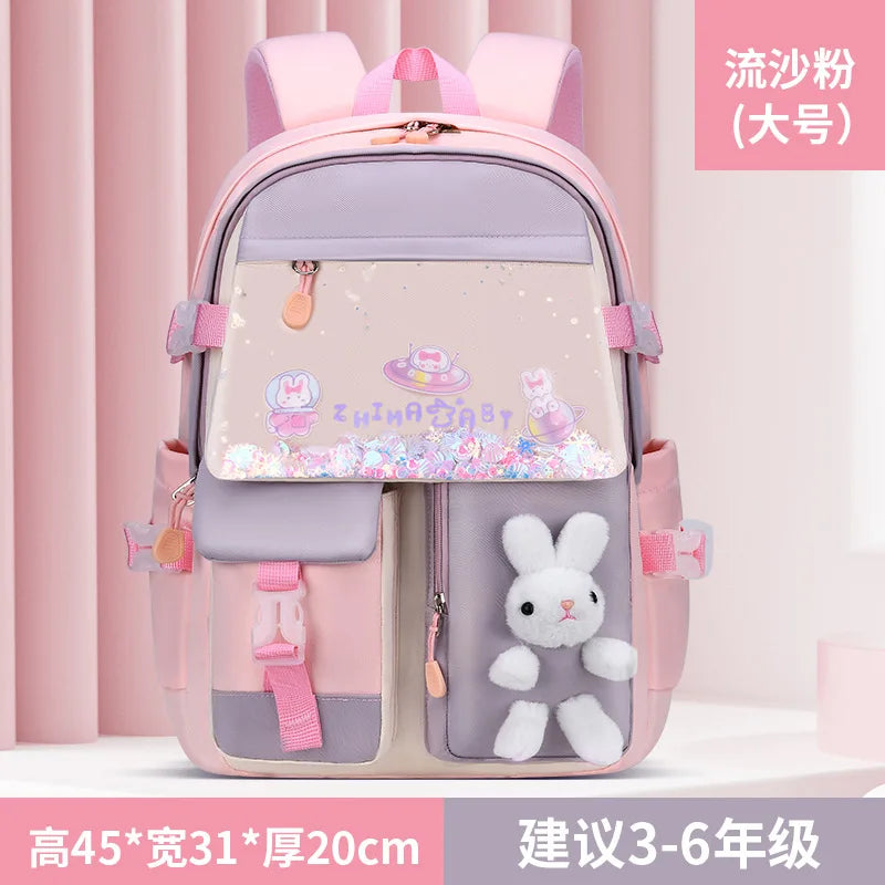 2024 Children School Bags for Girls Orthopedic Backpack Kids Backpack schoolbag Primary School backpack Kids book bag mochila