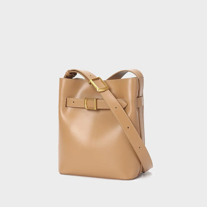 2024 Crossbody Large Capacity Genuine Leather Bag for Women Women's Bucket Bag Luxury Designer Handbag  Ladies Hand Bags