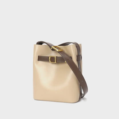 2024 Crossbody Large Capacity Genuine Leather Bag for Women Women's Bucket Bag Luxury Designer Handbag  Ladies Hand Bags